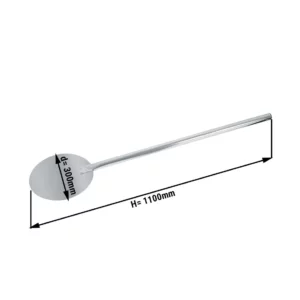 Hliníková pizza lopata – Ø 30 cm