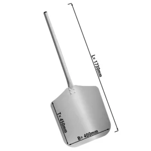 Hliníková pizza lopata – 40×45 cm