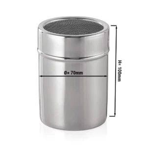 Šejker Hendi na práškový cukor a kakao - Ø 70 mm, výška 100 mm