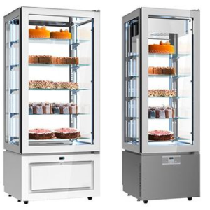 Vitríny s panoramatickým efektom