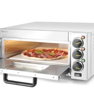 Pizzová pec - Strieborná, HENDI, 230V/2000W, 580x560x(H)275mm
