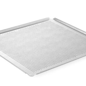 Perforovaný plech na pečenie GN 2/3 so 4 stenami Hendi – výška 10 mm, 354x325 mm