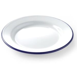 Tanier plytký Hendi – porcelánový, ø200 mm