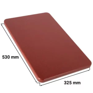 Doska na krájanie - 53 x 32,5 cm - hrúbka 2 cm - hnedá