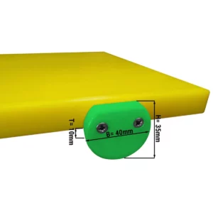 Zátka na krájanie – zelená