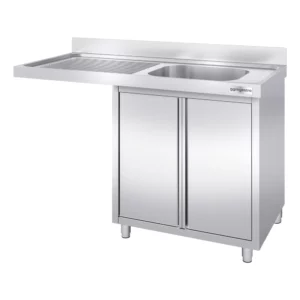 Drezová skrinka – 1400x600mm, 1 umývadlo vpravo, Rozmery: 500x400x250mm