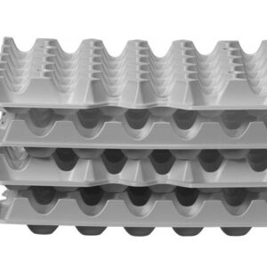 Súprava 4 podnosov pre OVOBOX 120 – Hendi, 291x288x(H)41 mm