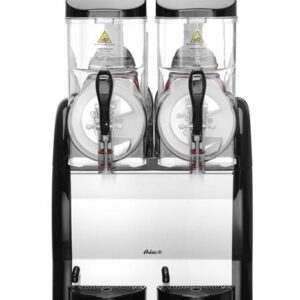 Výrobník ľadovej triešte Hendi – dvojitý zásobník 2×12 l, 230V/370W, 485×415×(H)645 mm