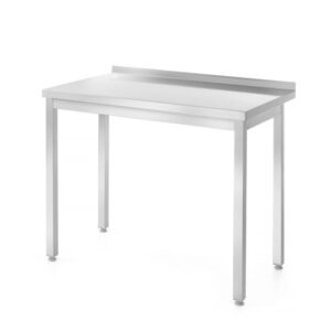 Pracovný stôl s doskou pri stene Hendi Kitchen Line – 1200×700×850 mm