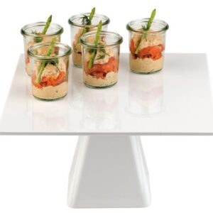 Stojan na tortu Hendi – štvorcový, výška 160 mm