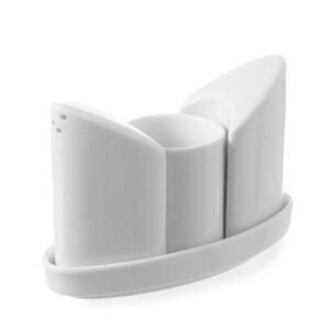 Súprava Hendi – soľ, korenie a špáradlá, 125×54×(H)90 mm