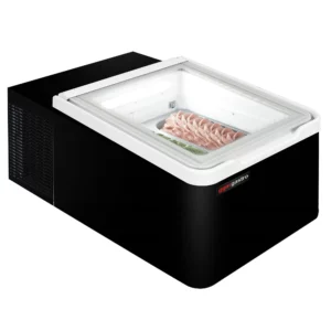 Stolná vitrína na zmrzlinu - 460 mm, pre 2 nádoby 5L