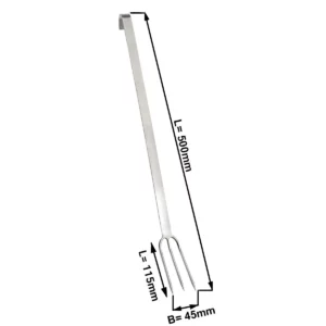 Vidlička na mäso – 3 hroty – 4 kusy