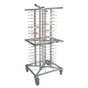 Stojan na taniere dvojitý - 0,60 x 0,59 m