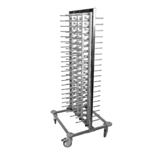 Stojan na taniere dvojitý - 0,72 x 1,82 m