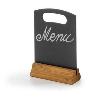 Tabuľka na stôl Hendi – väčšia, 2 ks, 210×50×(H)320 mm