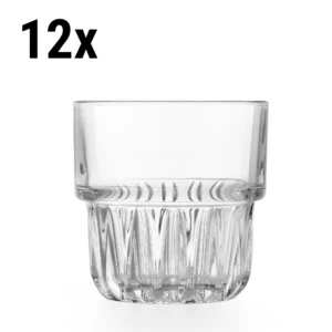 Univerzálne nápojové sklo - EVEREST - 14,8 cl - Transparent, 12ks