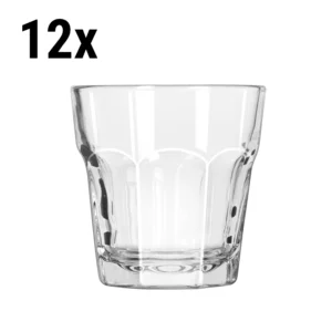 Univerzálne nápojové sklo - GIBRALTAR - 207 ml - Transparent, 12ks