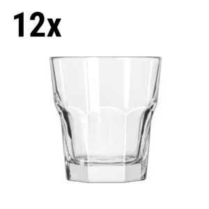 Univerzálne nápojové sklo - GIBRALTAR - 290 ml - Transparent, 12ks