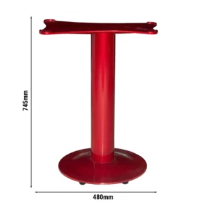 Základný rám pre krájač Hendi - červený