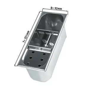 CNS porciovací drez pre Vpcarenato - 1 otvor v spodnej časti