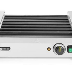 Jednozónový valčekový ohrievač párkov Hendi – 7 valčekov