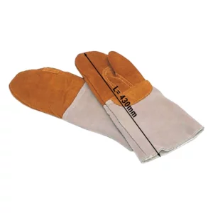Rukavice na pečenie s koženou manžetou – do 300 °C