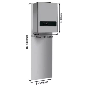 Nástenná chladiaca jednotka - maximálne pre 7,5 m3