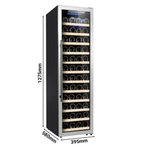 Chladnička na víno - 1 klimatická zóna, 160 litrov, max. 58 fliaš