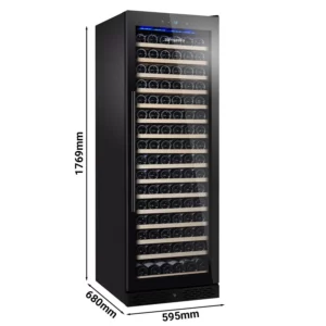Chladnička na víno - 1 klimatická zóna, 450 litrov, max. 168 fliaš