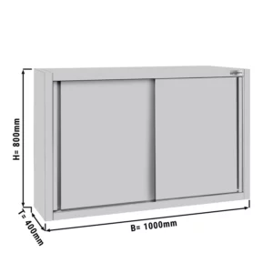 ECO nástenná skrinka – 1000mm, posuvné dvere, výška 800mm