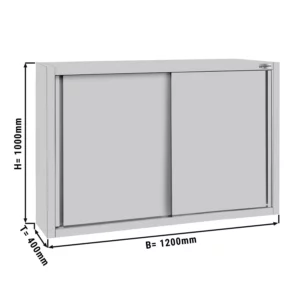 ECO nástenná skrinka – 1200mm, posuvné dvere, výška 1000mm