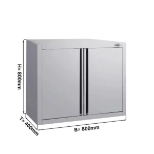 ECO nástenná skrinka – 800mm, krídlové dvere, výška 800mm