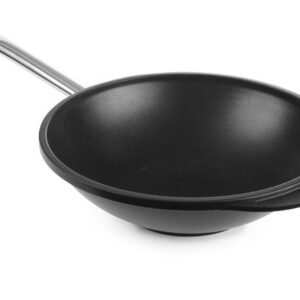 Wok panvica pre profi kuchyne Hendi Titanium - Ø320 mm, výška 100 mm