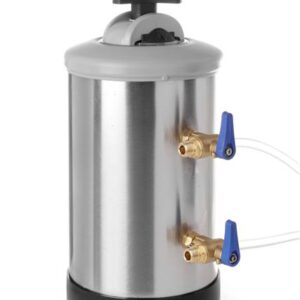 Zmäkčovač vody s manuálnymi ventilmi Hendi – kapacita 3360/2240/1680 l, 16 l, výška 600 mm