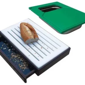 Dosky na krájanie s nádobami na zber