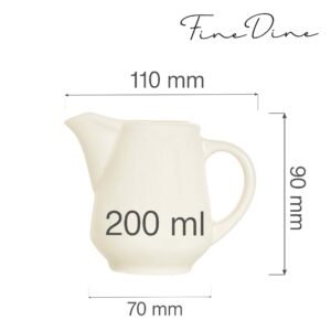 Krémová Nádoba Na Mlieko – Objem 200 ml