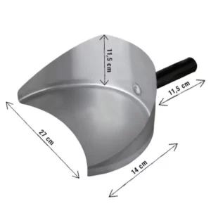 Lopata na gyros a kebab – rozmery 27 x 25,5 cm