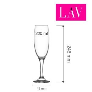 Pohár na šampanské Empírová flauta – 220 ml