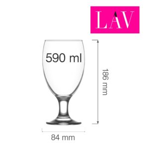 Empírový pohár na ľadový čaj – 590 ml