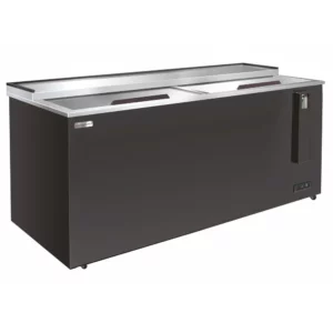 Mraznička na fľaše – 417 l, čierna