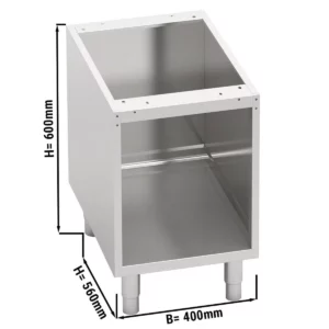 Otvorená spodná konštrukcia – 400 mm