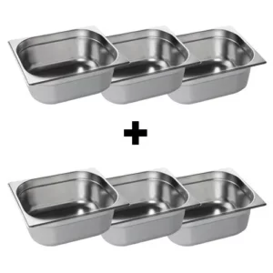 GN nádoba 1/2 – nerezová, hĺbka 150 mm