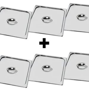 Nerezové GN veko 2/3