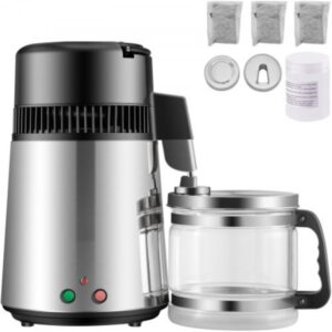 Destilátor na vodu – 4 l – strieborný