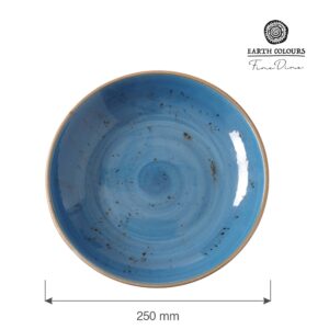 Kupé miska Iris – jemný farebný odtieň, 250 mm