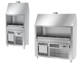 Zatvorené grily na drevené uhlie