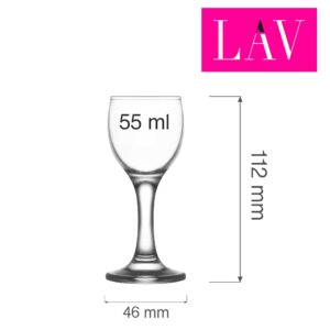 Misket pohár na vodku a likér – 55 ml