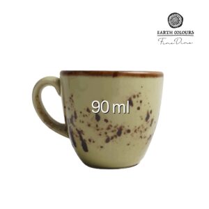 Espresso šálka Oliva – prírodný dizajn 75 ml