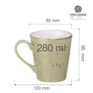 Hrnček Oliva – dizajnový objem 280 ml